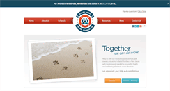 Desktop Screenshot of jerseyshoreanimalfoundation.org